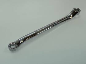Xs67s Snap-on Tools Usa Sae 3/16 Inch X 7/32 Chrome Offset Box Wrench 6 Point