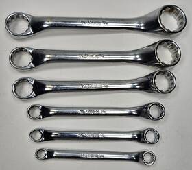 Xs810-xs2226 Snap-on Tools 12 Point Short Offset Box Wrench Set 1/4 Inch -13/16