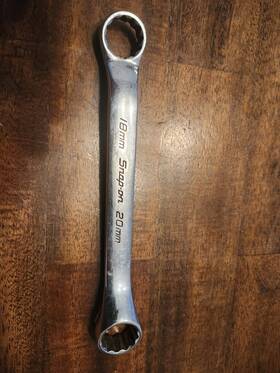 Xsm182oa Snap-on 18mm-20mm Offset Double Boxed End 12pt Wrench