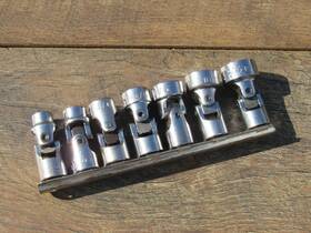 Xu126r Snap-on Mac 7 Pc 3/8 Inch To 3/4 Xu234 6 Pt Sae Swivel Flex Socket