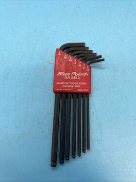 Ga245a Snap-on Yam245 Blue Point Ball-end Allen Wrench Set