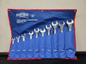 T810020 Sp Tools 888 Series 10pc Jumbo Combination Wrench Set Metric