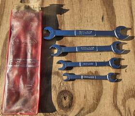Sw1000 Specialty Tools Inc. Sw1001 Vintage 4pc Sae Ratchet-action Speed Wrench Set Vgc Usa