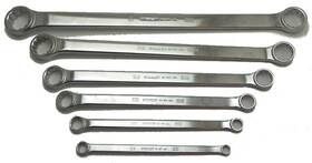 85-830 Stanley 6 Sae Dual Box End 12 Pt Offset Wrench Set 5/16-1 Inch Made Usa Used 85-830 Stanley 6 Sae Dual Box End 12 Pt Offset Wrench Set 5/16-1 Inch Made Usa Used