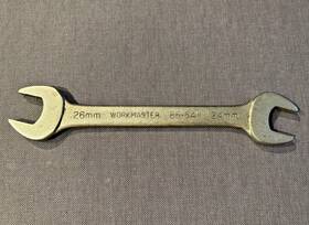 86-641 Stanley Vintage Workmaster 24 X 26mm Double Open End Wrench Usa 86-641 Stanley Vintage Workmaster 24 X 26mm Double Open End Wrench Usa