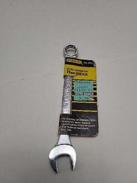 86-856 Stanley 86856 Vintage Usa 11mm Metric 12 Point Combination Wrench Nip