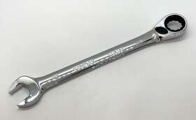 87-818a Stanley Tools 18mm Metric Ratcheting Offset Head Combination Wrench 12-point 9 Inch