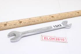 88-041 Stanley 7/16 Inch X 3/8 6 Point Sae Open End Wrench Polished Chrome 5