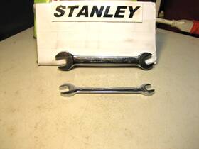 88-139 Stanley Double Open-end Wrenches 10mm-11mm And 12mm-14mm