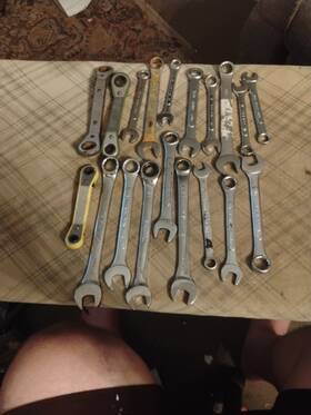 95-798 Stanley 19 Wrenches Mechanic Vintage Metric Mac Allied Husky Duralast