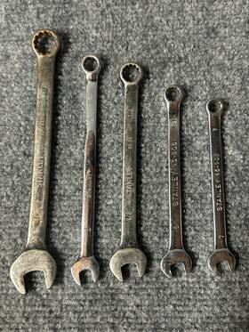 95-8856u Stanley 95-908 95-907 85-588 In Combination Wrench Set 5 Pcs