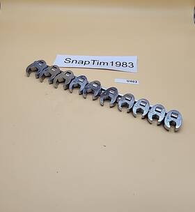 971010-971019 Sunex Crows Foot Spanner Set 10pc 10-19 Sq Drive - Metric