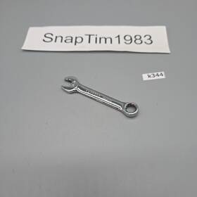 993012 Sunex 3/8 Inch Polished Stubby Wrench Combo Standard Open Box End Sae