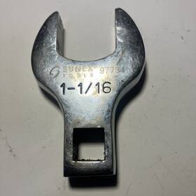 97734 Sunex Tools 1-1/16 Inch Straight Crowfoot Wrench 1/2 Drive
