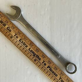 54028 Tatools Vintage 7/8 Inch Combination Wrench Made In Taiwan