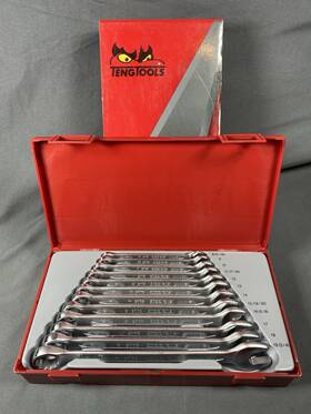 Tt1236 Teng Tools Combination Spanner Wrench Mm Set 12 Pieces
