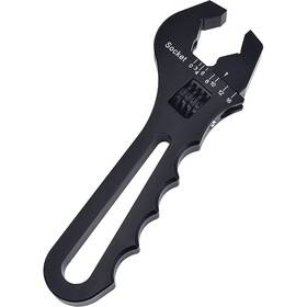 Hw-4a05bk Thishill Adjustable Wrench Aluminum Tool Spanner Fit Hose End Fitting 3an-16an