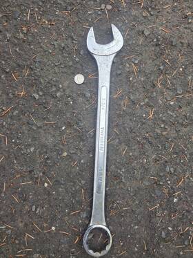 14156 Thorsen 14156/2056 Longpoint 1-3/4 Inch Combination Wrench Drop Forged Made In Usa