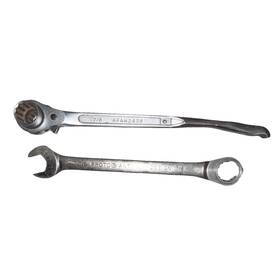 Toptul/proto Afah2428/scr28 Scaffold Ratchet 7/8 - 3/4 Opening With Speed Wrench Open End