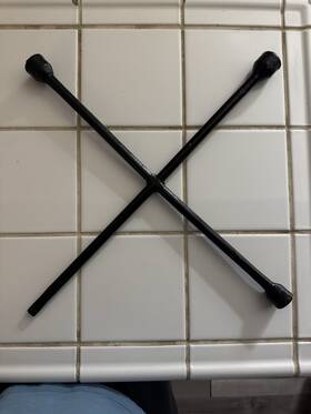 Trx31101-20f Torin Professional 20 Inch Universal Heavy Duty Cross Lug Wrench