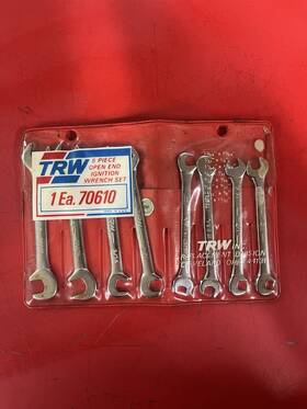 70610 Trw Tools Usa Forged 8 Piece Ignition Wrench Set
