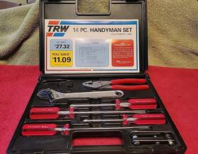 70976 Trw 14 Pc Handyman Set With Case Usa