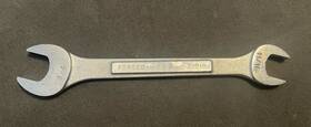 72218 Trw Vtg Sae 11/16 And 3/4 Open Ended Box Wrench Forged Usa