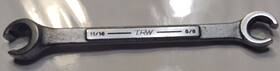 72254 Trw Vintage Usa 11/16 5/8 Sae Ignition Wrench Forged Alloy Hand Tool Rare