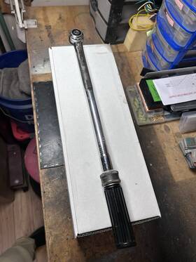 25004 U-line 1/2 Inch Drive Torque Wrench - High