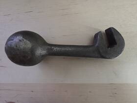Unmarked 744-7639 12503 Vintage Early Ball-end 5/8 Inch Slugging Striking Wrench