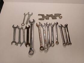 71533 Various Misc Wrenches Japan Pittsburgh Atd S-k And More Lot Of 16
