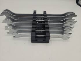 Vim Tools 642008927370 Mfw100 7 Pc. Super Thin Metric Flat Wrench Set 6-19mm