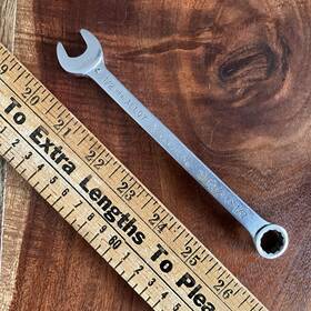 Wbe-16 Vlcheck Vintage 7 Inch Vlchek 1/2 Alloy Combination Wrench Made In Usa