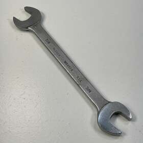 W02428 Vlchek Wrench 3/4in X 7/8in Open End Usa Mechanics Hand Tool
