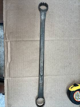 Wbh3436 Vlchek Made In Usa - Jumbo Vlcheck 16 Inch Long 1-1/8 X 1-1/16 Box 12 Point Wrench