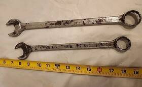 Wc32a Vlchek Wc28a Vintage 7/8 Inch Combination Wrench 12pt And 1