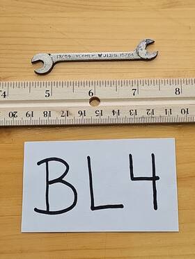 Wj1315 Vlchek Ignition Wrench 13/64 Inch X 15/64 Open End Usa