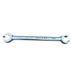 Vulcan Fw1214 Vintage Flare Nut Line Wrench 3/8 Inch X 7/16 Sae Made In Usa