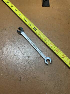 Msn-911 Vulcan Vintage Williams Usa Mfn911 9 X 11 Mm Metric Line Flare Nut Wrench 6 Pt