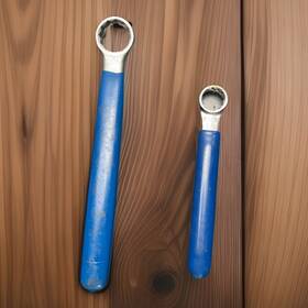 R-3610 Western Electric R-360 Vintage And Box Wrench Set 13/16 Inch 9/16 Blue Handle