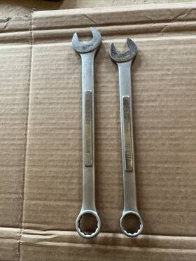 5mr17 Westward 5mr17/19 Combination Wrench Lot Of 2 22/24 Mm