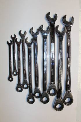 1219mrc Williams Tools Supersupercombo Metric Ratcheting Supercombo Wrench Set 10pcs