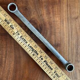 4731a Williams Superrench No. 7/8 Inch X 3/4 Double Box End Wrench 12pt