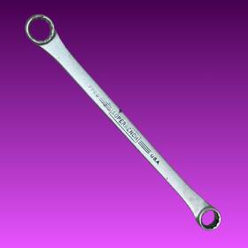 7729 Williams Vintage Superrench 3/4 Inch And 5/8 12pt Sae Double Box Wrench