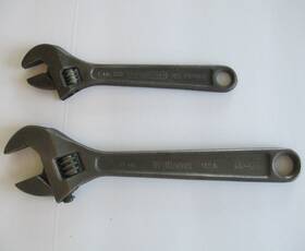 Ab-8x Williams Ab-6a 6 Inch And 8 Adjustable Wrench Ab-6 Made Forged In Usa A5