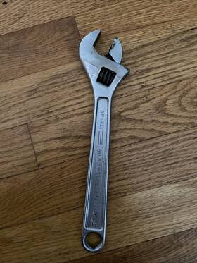 Ap-10x Williams Ap10x Tools 10 Inch Adjustable Wrench Made In Usa Superjustable Vguc