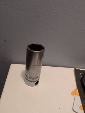 Bd-624 Williams Vintage Tools Socket 3/4 Inch Drive 6 Points Usa