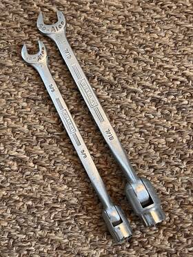 Foe-14 Williams Foe-12 Usa Superrench 3/8 7/8 Sae Flex Swivel Head Wrench Socket