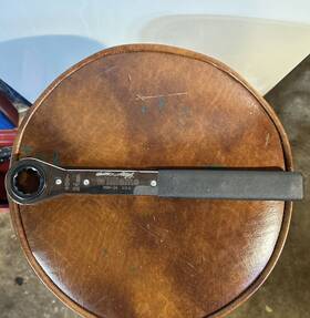 Rbm-24 Williams Usa Single Ratchet Box Wrench 12 Point 24mm Used Read