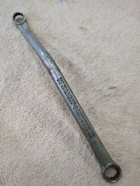 Sv-244 Williams Superrench W In Diamond Usa 1/2 Inch Box End Wrench No. Offset 12